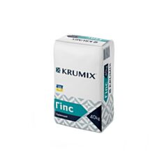 Гіпс будівельний Krumix КМ Г-5 Н-ІІ 40 кг - фото