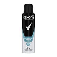 Антиперспірант чоловічий аерозольний Rexona Men Антибактеріальна свіжість 150 мл - фото