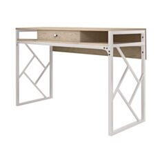 Стол рабочий Металл-Дизайн Ромбо вествуд/белый - фото