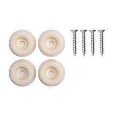 Прокладки пластикові на шуруп Vorel 74945 26 мм 4 шт - фото