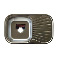 Кухонная мойка Platinum 7848 0,8 мм 780*480*180 декор - фото