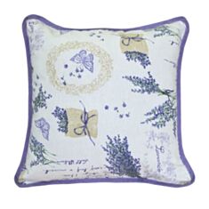 Наволочка декоративна "Living" лаванда 45х45 - фото