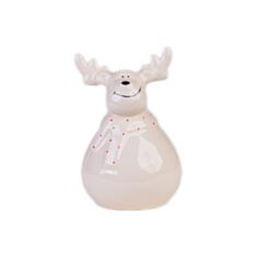 Статуэтка олень Eterna 1408-14 9,5*9*14 см бежевая - фото