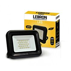 Прожектор світлодіодний Lebron LF 30W 6200K 2400Lm ІР65 00-15-31 - фото