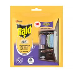 Подушечки від молі Raid Лаванда 18 шт - фото