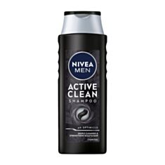 Шампунь для чоловіків Nivea Men Active Clean 400 мл - фото