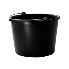 Відро пластикове Ostero з відливом 16 л - фото