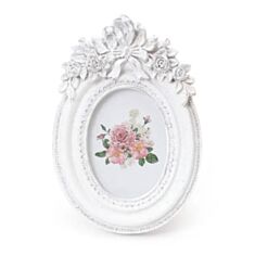 Фоторамка BonaDi Букет 493-519 9*13,5 см біла - фото