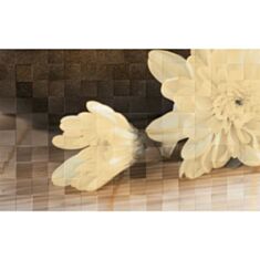 Плитка Golden Tile Bali панно №2 беж 411421 25*40 - фото