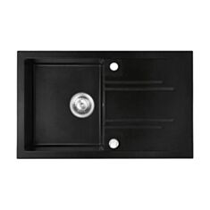 Кухонная мойка Ferro Mezzo II DRGM48/78BA 78*48 см графит - фото