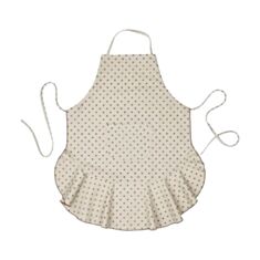Фартук Прованс Хозяйка Горох коричневый - фото