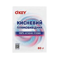 Пятновыводитель кислородный O'key 80 г - фото