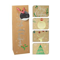 Пакет подарунковий Гулівер Магія свята 282173 12*36*9 см - фото