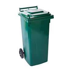 Контейнер для ТПВ Алеана 120 л зелений - фото