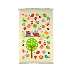 Рушник кухонний Home Line 121488 Веселі птахи велюр 40*60 - фото