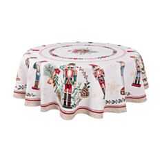 Скатертина новорічна гобеленова Limaso CASCANUECES OVAL-240 137*240 см - фото