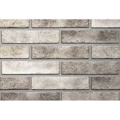 Клинкерная плитка Golden Tile Brickstyle Seven Tones 342020 25*6*1 серая - фото