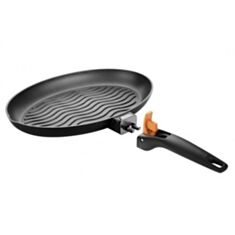 Сковорідка для риби овальна Tescoma Smart CLICK 605076 зі знімно ручкою 26 см - фото