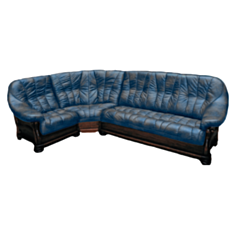 Диван угловой Judith синий - фото