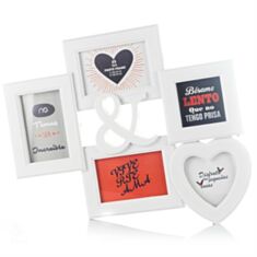 Фотоколаж 5 фото 125I / white 48х41см - фото