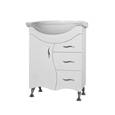 Тумба Бриз Б2-75F с ножками без умывальника - фото