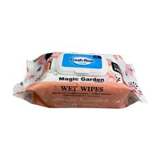 Вологі серветки Fresh Flow Magic Garden 120 шт - фото
