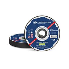 Круг відрізний по металу ЗАК Smart F46 125*1,6*22,23 мм - фото