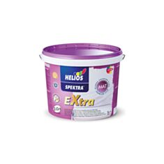 Інтер'єрна фарба акрилова Helios Spektra Extra B1 біла 10 л - фото