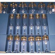 Набор бокалов Bohemia Julia 40428-43081 60мл/180мл/400мл/18пр - фото