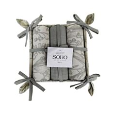 Набір кухонних рушників Soho Grey BS 45541H 40*60 см 3 шт - фото