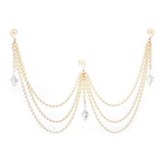 Гірлянда декоративна з підвісками BonaDi 734-249 101 см - фото