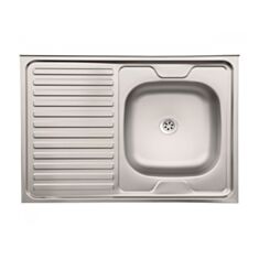 Кухонная мойка Ukinox STM 800.600 5C R без сифона 80*60 см - фото