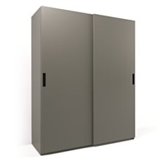 Шкаф двохдверный Merx Moderno МН120 сизый 26009015 - фото