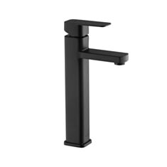 Смеситель для умывальника Kroner Edelshahl Kubus-SCH010-3 черный  - фото