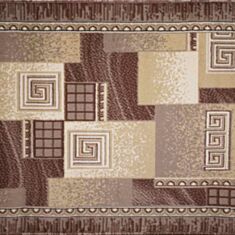 Килимова доріжка SAG Almira 2650 2 м коричнева - фото