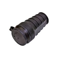 Розетка переносна K2 з заглушкою каучук 16 А - фото