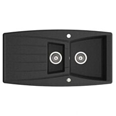 Кухонная мойка Ferro Mezzo DRG51/98B графит - фото