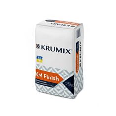 Шпаклівка фінішна KM Finish гіпсова 25 кг - фото