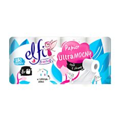 Папір туалетний Elfi 8 шт - фото