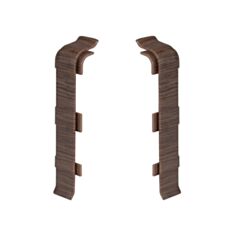 З’єднання для плінтуса Arbiton Indo70 14 венге африка 2 шт - фото