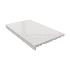 Підвіконня Brilliant 0,3*6 м суперглянець біле - фото