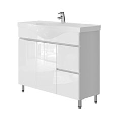 Тумба Ювента Моника М5-100 без умывальника - фото