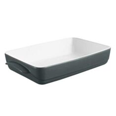 Форма керамічна прямокутна Pyrex WAVE Grey Mat C306B04 - фото