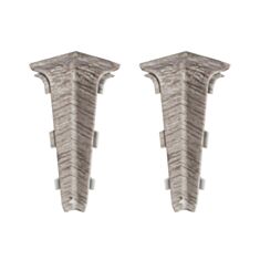 Кут внутрішній для плінтуса Arbiton Indo70 23 дуб модена 2 шт - фото