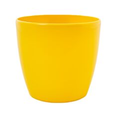 Горщик Алеана Матільда 12*11 см жовтий - фото