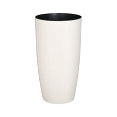 Горшок Алеана Альфа 115042 16*30 белая роза - фото