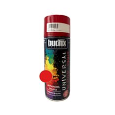 Емаль аерозольна акрилова Budfix RAL3020 червона 400 мл - фото