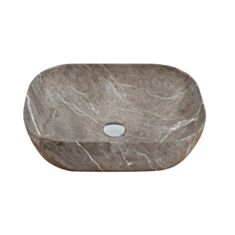 Умивальник Cabo Calypso Marble Tan Gloss 50,5*40,5*14 см - фото