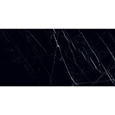 Керамограніт Fiandre Marble Lab Dark Marquina Lucidato 60*120 см чорний - фото