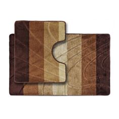 Набір килимків для ванної та туалету Dariana ColorLine бежевий - фото